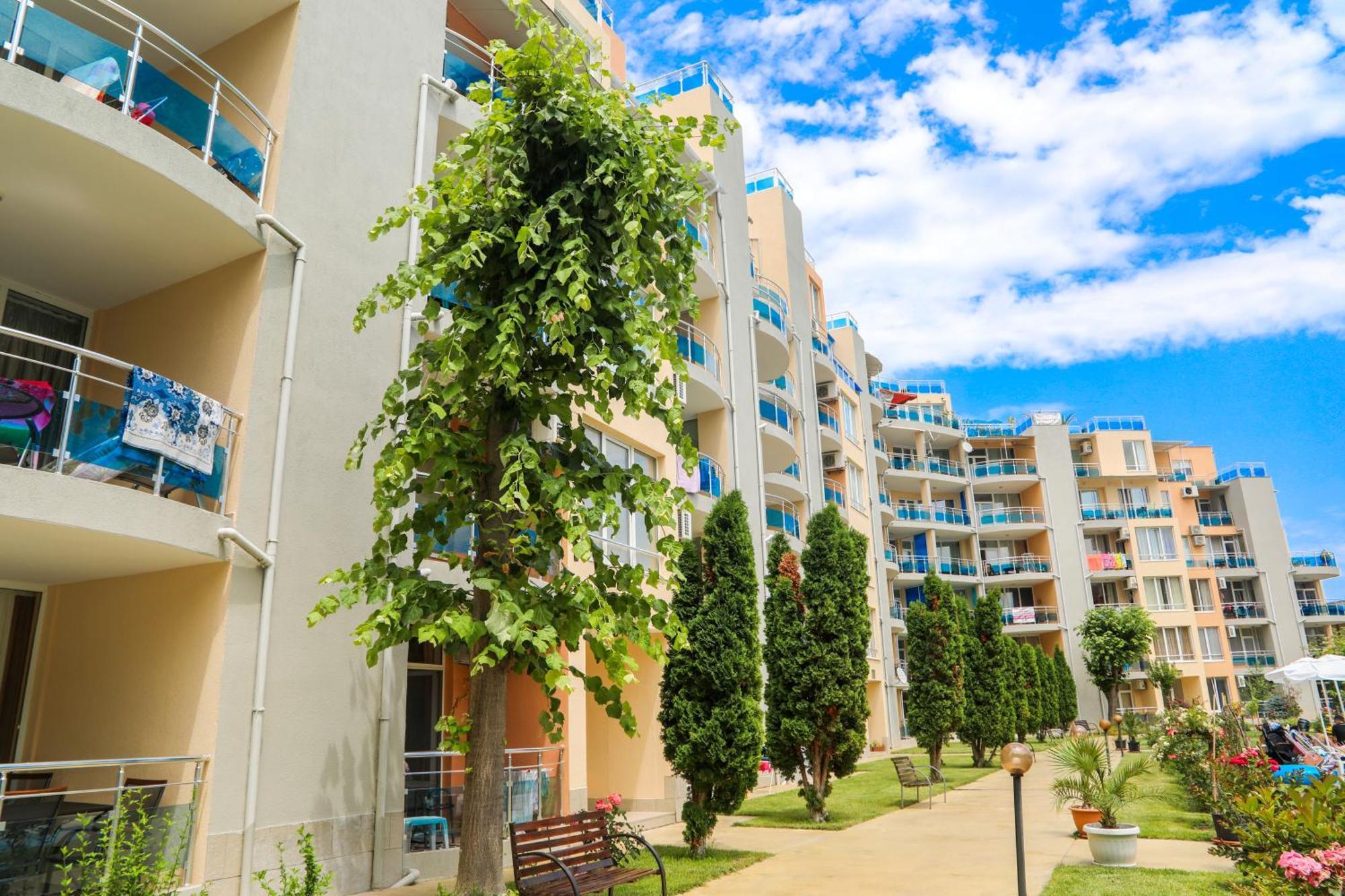 Luxury First Line Apartment With Pool By The Sea ネセバル エクステリア 写真