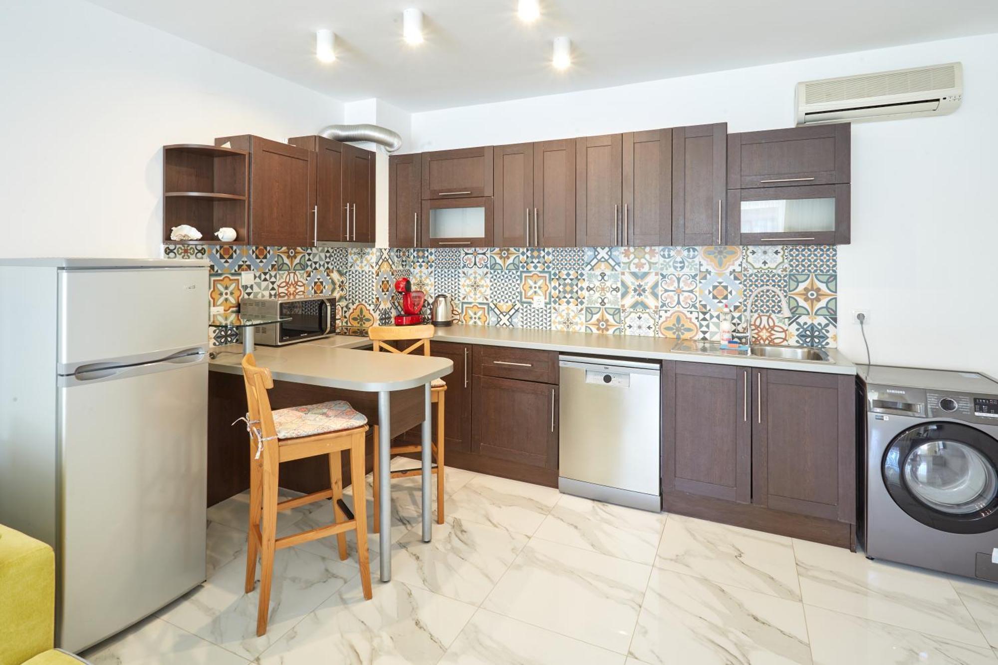 Luxury First Line Apartment With Pool By The Sea ネセバル エクステリア 写真