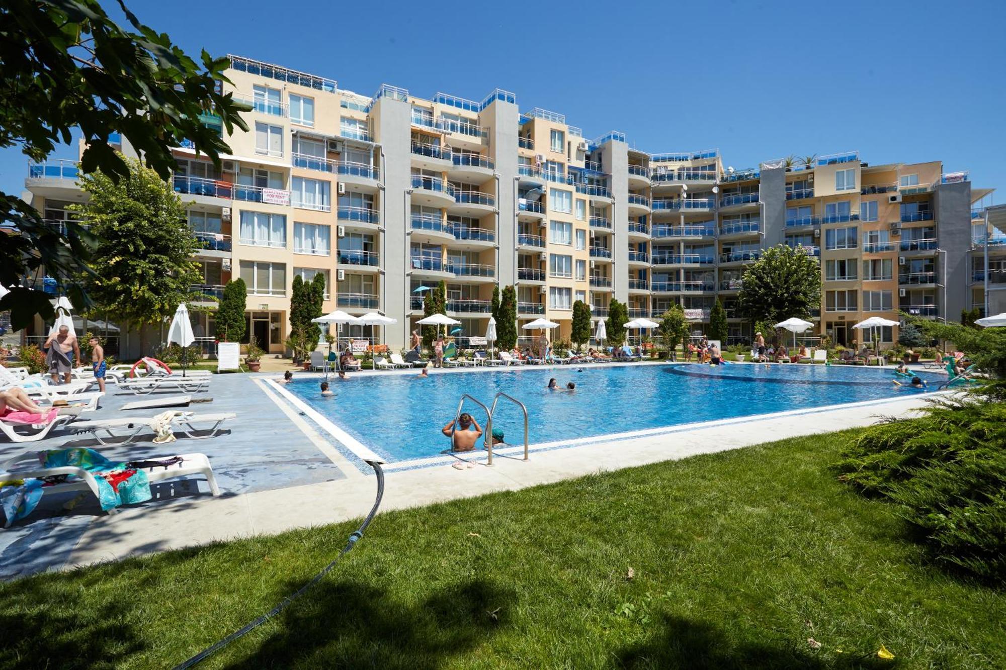 Luxury First Line Apartment With Pool By The Sea ネセバル エクステリア 写真