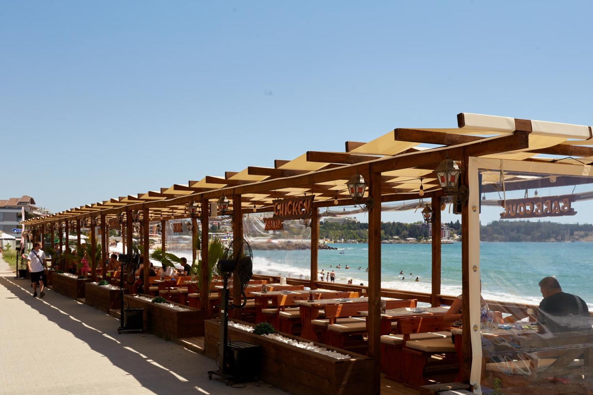Luxury First Line Apartment With Pool By The Sea ネセバル エクステリア 写真